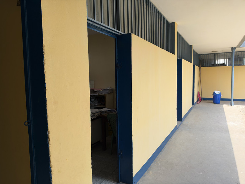 Couloir des salles de classe